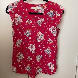 Loft Floral Blouse
